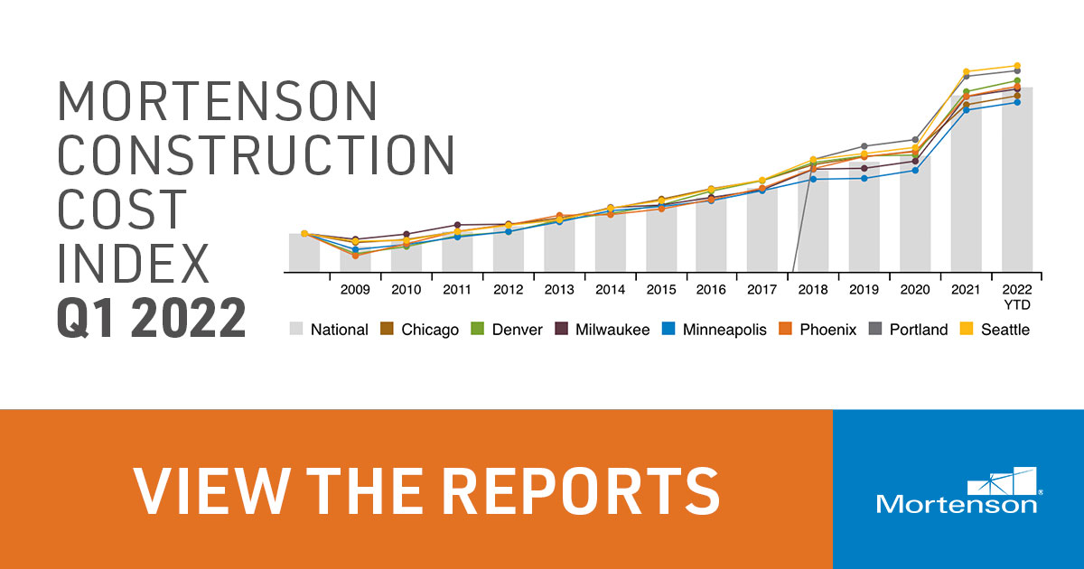 Construction Cost Index Mortenson