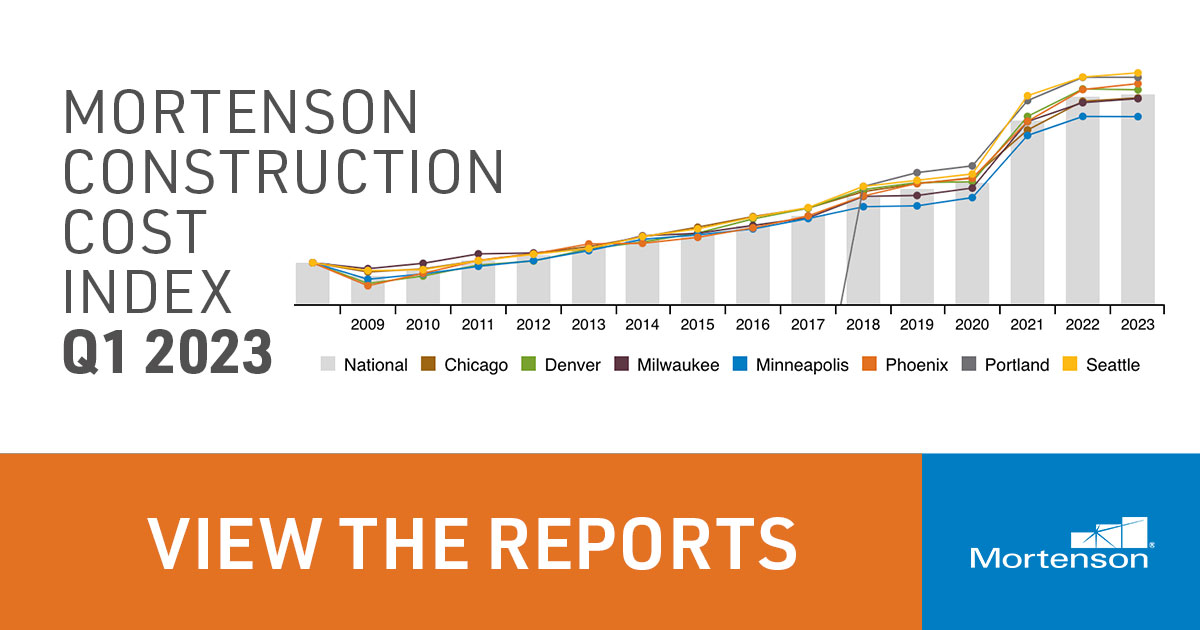 Construction Cost Index Q1 2023 | Mortenson