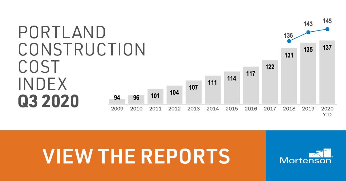 Portland Construction Cost Index Mortenson