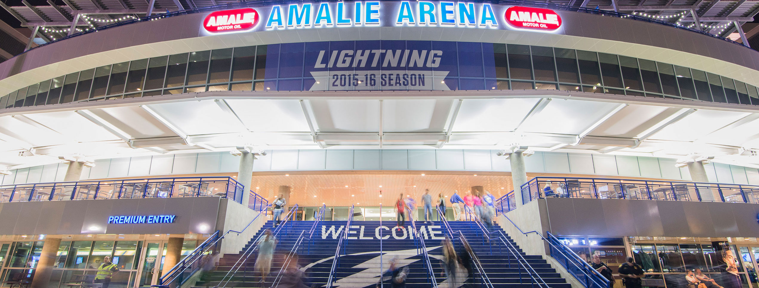 Amalie Arena and Premium Seats