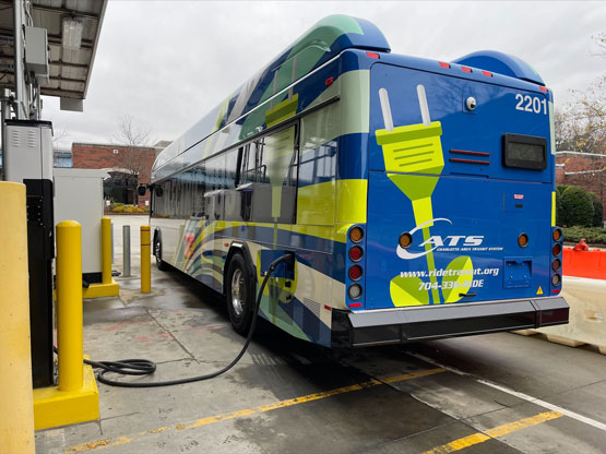 Charlotte Area Transit Fleet EV Bus
