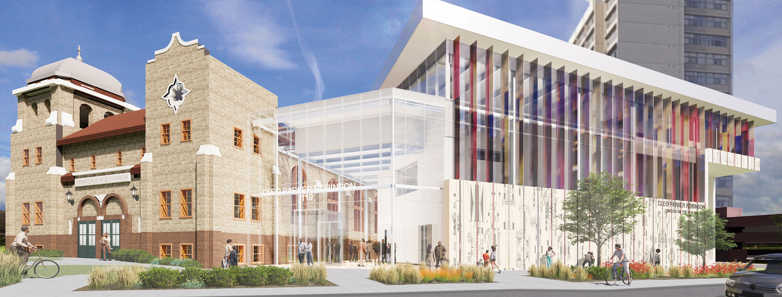 Cleo Parker Robinson Center for the Healing Arts rendering