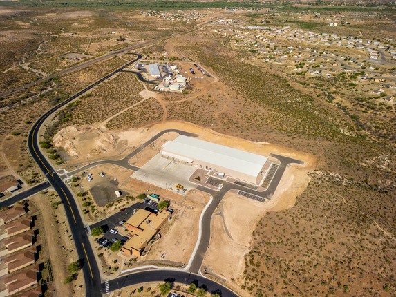 San Carlos IT Supply Chain Support Facility overhead view