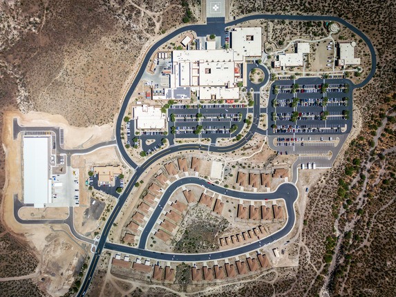 San Carlos IT Supply Chain Support Facility overhead view